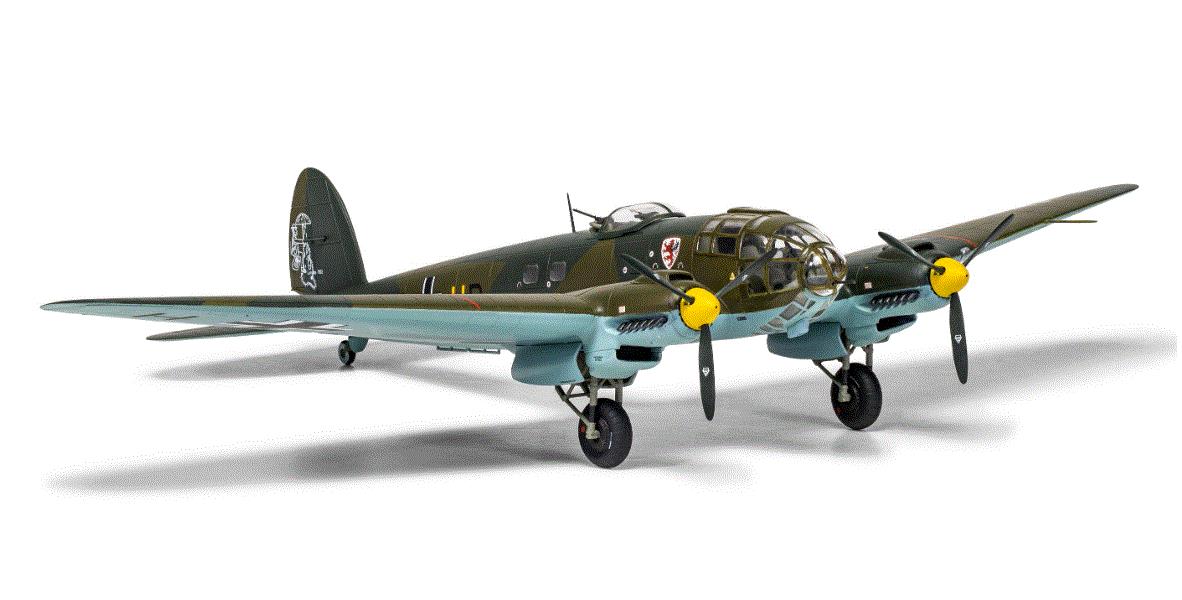 Airfix A06014 1/72 Scale German Luftwaffe Heinkel He111 P-2 Early War