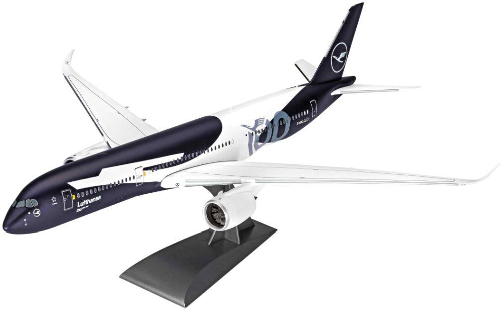 Revell  1:144th Scale Airbus A350-900 'Lufthansa' 100 Years Gift Set
