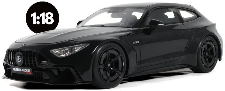 GT Spirit 1:18th Scale Brabus Rocket GTS Black 2024