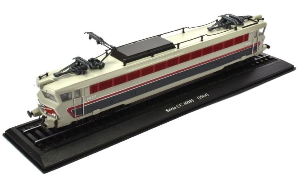 Atlas Editions 1:87 Scale Serie CC 40101 (1964)France Locomotives of the world