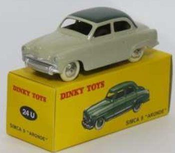 Atlas Editions  Scale Simca 9 Aronde (24U) Atlas reproduced 'Dinky'
