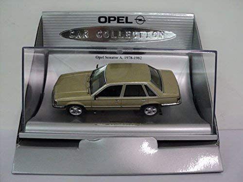 Dealer Model 1:43 Scale Opel Senator A - Gold Schuco - Cased