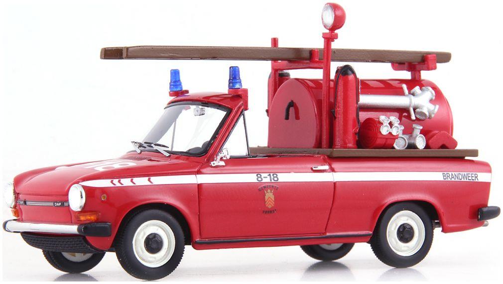 Autocult  1:43rd Scale DAF 46 Brandweer Red