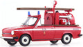 Autocult  1:43rd Scale DAF 46 Brandweer Red