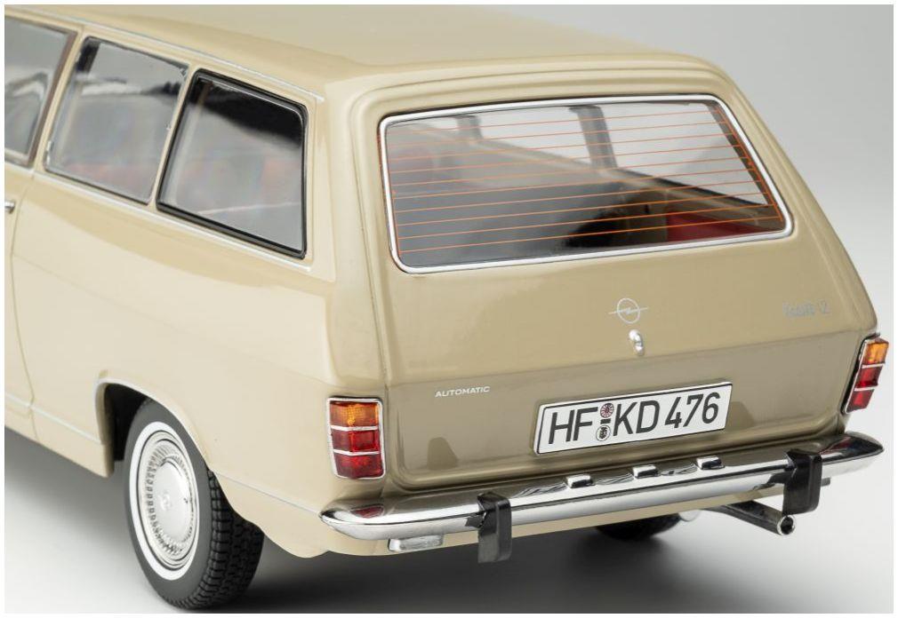 Touring Model Cars 1:18th Scale Opel Kadett B Caravan 1972 Sierra Beige Red Interior