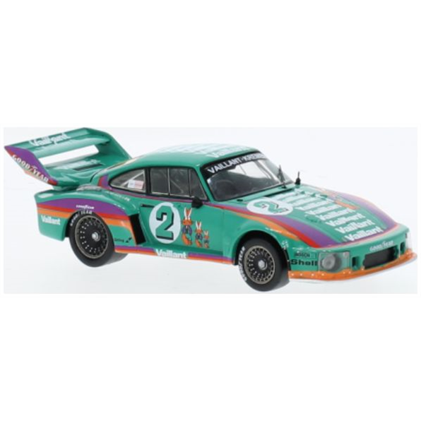 IXO 1:43 Scale Porsche 935/77A #2 Zolder Westfalen 1978 B.Wollek