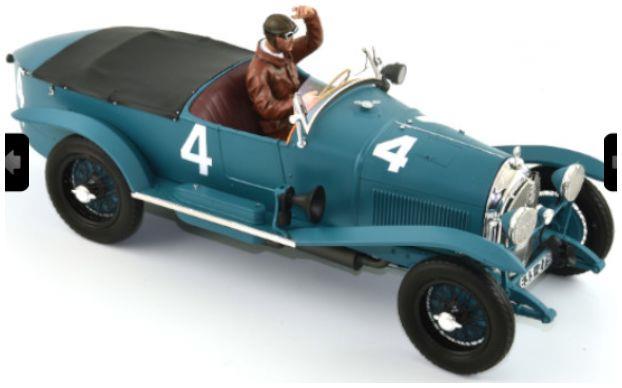 Le Mans Miniatures 1:18th Scale Lorraine Dietrich #4 3rd 24hrs Le Mans 1926 w/Driver 'Edouard Brisson'