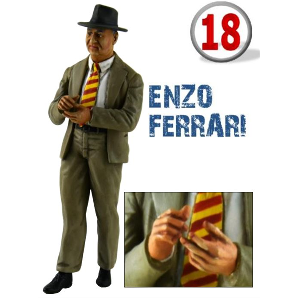 Le Mans Miniatures 1:18 Scale Enzo Ferrari Figure