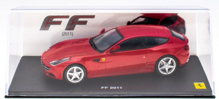 Atlas Editions 1:43 Scale Ferrari FF 2011 - Red Ferrari Collection - cases