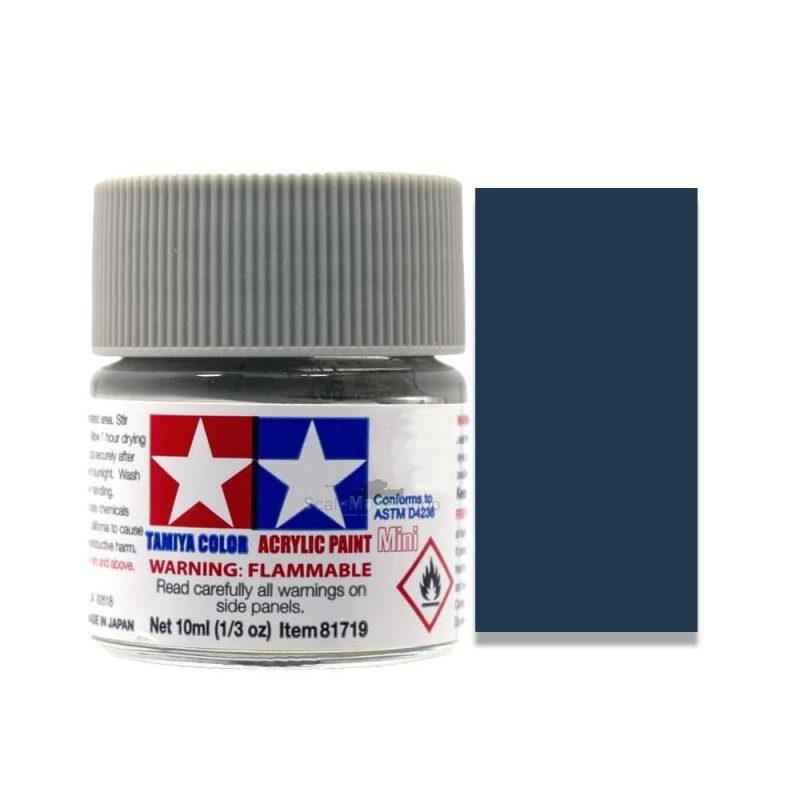 Tamiya Acrylic Paint 10ml X-3 Royal Blue Model Kit Paint 81503