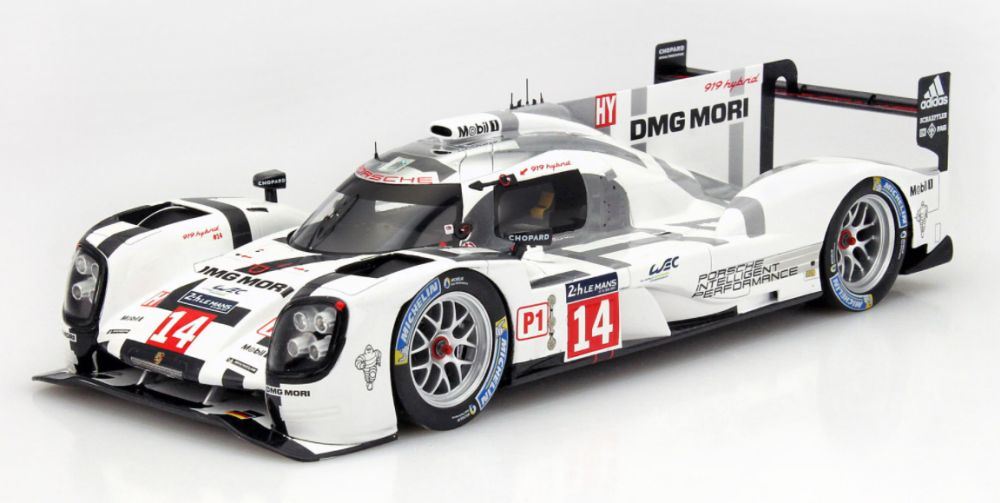 IXO 1:43 Scale Porsche 919 Hybrid #14 24h Le Mans 2014