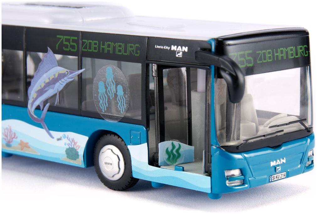 Siku  1:50th Scale MAN Lion's City Hinged Bus