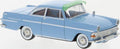 Brekina 1:87 Scale Opel P2 Coupe Light Blue 1960