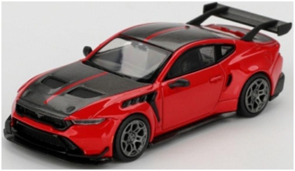 MiniGT  1:64th Scale Ford Mustang GTD Race Red (LHD)