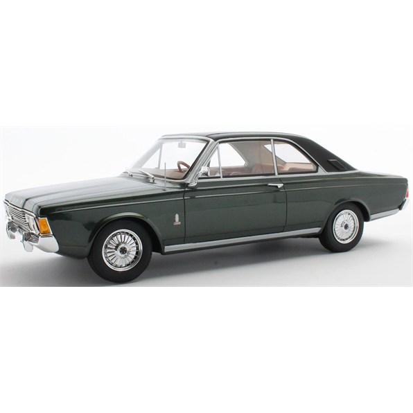 Cult Models 1:18 Scale Ford Taunus P7B Coupe 1969-1971 Green Metallic