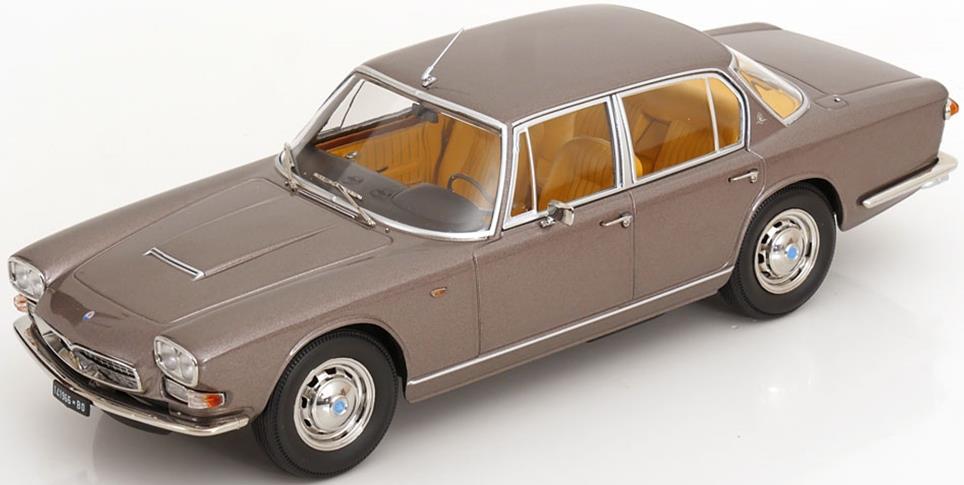 KK Scale 1:18th Scale Maserati Quattroporte I 1965 Grey Metallic