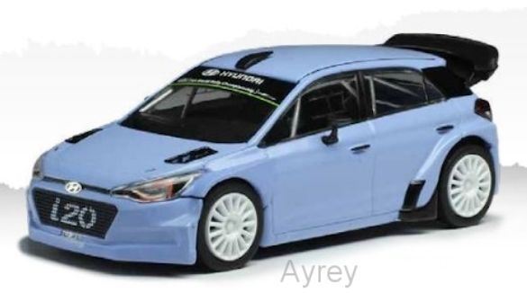 IXO 1:43 Scale Hyundai i20 WRC 2016 Testfahrzeug H.Paddon /D.Sordo