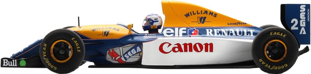 Spark 1:18 Scale Williams FW15C #5 Winner French GP 1993 Alain Prost