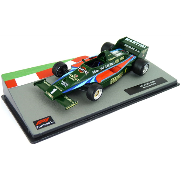 Atlas Editions 1:43 Scale Lotus 80 - 1979 Mario Andretti F1 Collection - Cased