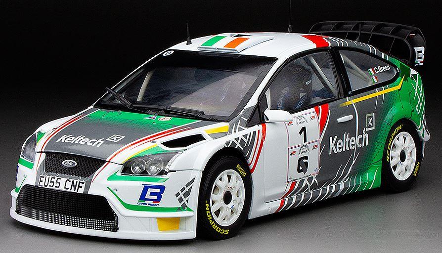 Sunstar 1:18 Scale Ford Focus RS WRC06 #1 C.Breen/P.Brennan Winner CFF Group Boggeragh Rallysprint 22