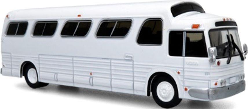 Iconic Replicas 1:87 Scale GM PD4107 'Buffalo' Coach 1966 Blank White