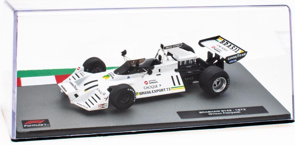Atlas Editions 1:43 Scale Brabham BT42 - Wilson Fittipaldi - 1973 F1 Collection