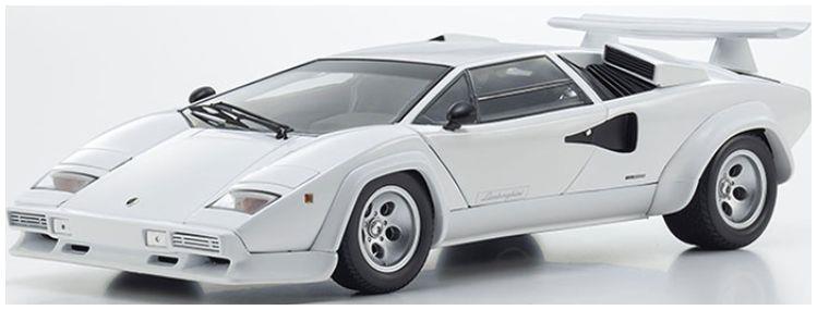 Kyosho  1:18th Scale Lamborghini Countach LP400 S White