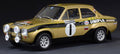 IXO 1:18 Scale Ford Escort MkI RS 1600 #1 Old Gold Welsh Rally 1972 R.Clark/J.Porter