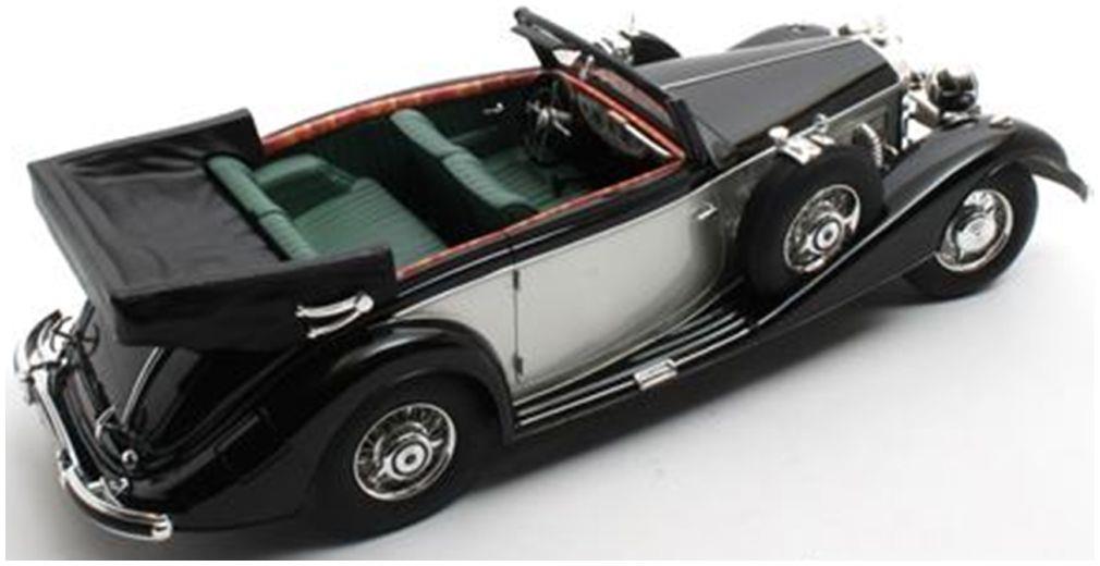 Cult 1:18th Scale Mercedes Benz 540K Cabriolet B Black Silver 1936-1938