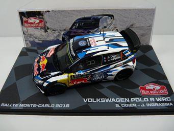 Atlas Editions 1:43 Scale Volkswagen Polo R Wrc Winner 2016 Monte Ca S.Ogier / J.Ingrassia