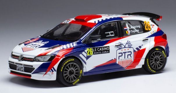 IXO 1:43 Scale VW Polo GTI R5 #26 Rally Monte Carlo 2021 K.Abbring/P.Tsjoen