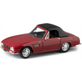 Esval 1:43 Scale OSCA 1600 GT Convertible by Fissore Maroon Top Up 1963