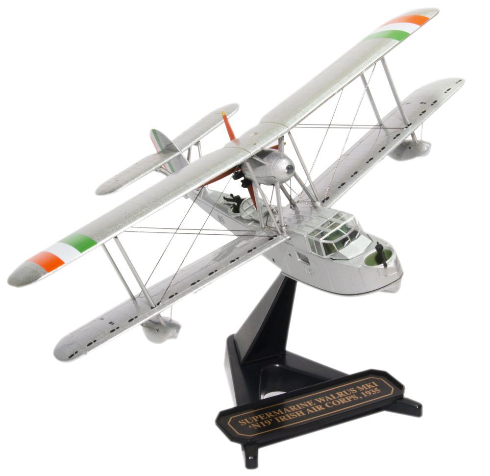 Oxford Diecast 1:72 Scale Supermarine Walrus N19 Irish air Corps