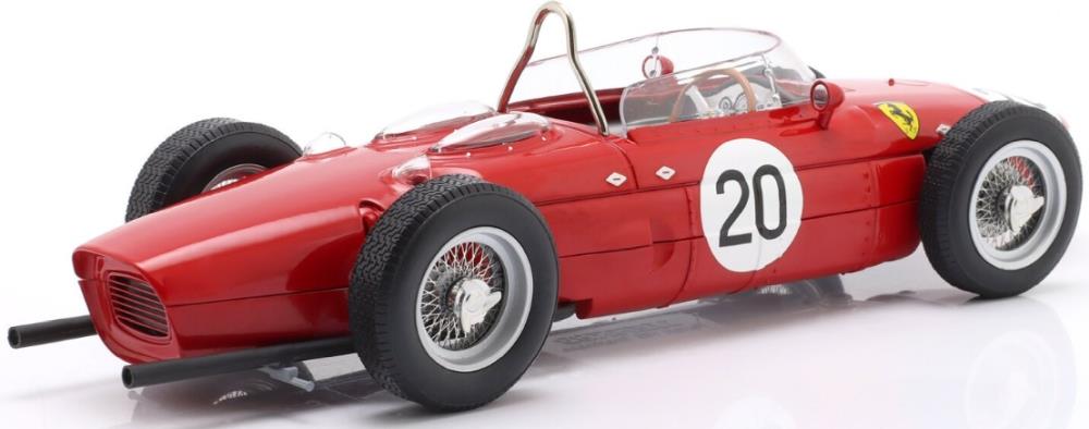IXO Werk83 1:18th Scale Ferrari 156 Sharknose #20 Graf Berghe v. Trips French GP F1 1961