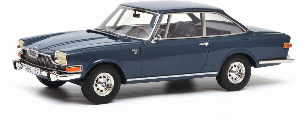 Schuco 1:43 Scale BMW Glas 3000 V8 Blue PRO.R43