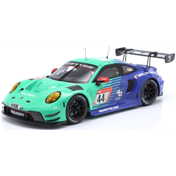 IXO 1:18 Scale Porsche 911 (992) GT3 R #44 24h Falken Nurburgring 2023 Eriksson/Heinemann/Menzel