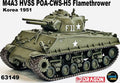 Dragon 1:72 Scale M4A3 HVSS POA-CWS-H5 Flamethrower Korea 1951