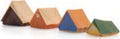 Artitec 1:120 Scale Four Tents Ready Made Painted