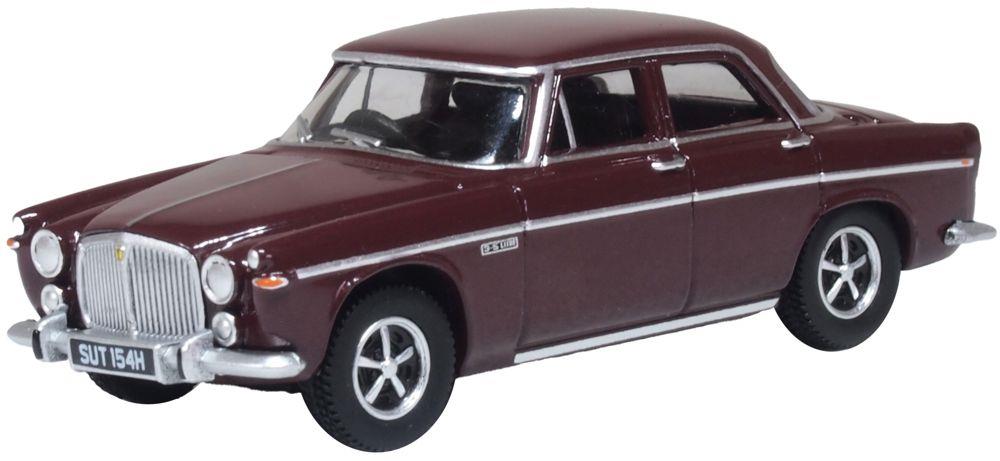 Oxford 1:76 Scale Rover P5B Bordeaux Red