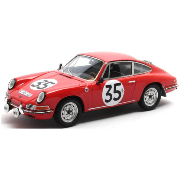 Matrix 1:43 Scale Porsche 911 #35 Le Mans Red 1966