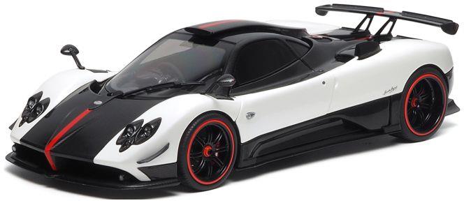 Almost Real 1:18th Scale Pagani Zonda Cinque Coupe 2009 Bianco Benny RHD