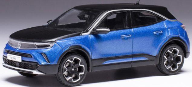 IXO 1:43 Scale Opel Mokka-e Metallic Blue 2020