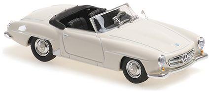 Minichamps 1:43 Scale Mercedes Benz 190 SL (W121) 1955 White
