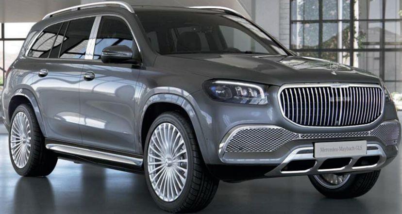 Paragon 1:18 Scale Mercedes Maybach GLS 600 Silver