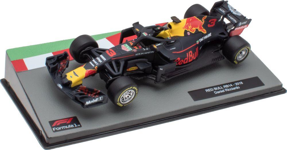 Atlas Editions 1:43 Scale Red Bull RB14 - Ricciardo - 2018 F1 Collection