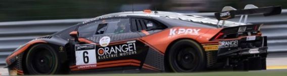 Spark 1:43 Scale Lamborghini Huracan GT3 EVO #6 Orange 1 KPAX Racing 24H Spa 2022 Pepper/Caldarelli
