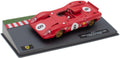 Atlas Editions 1:43 Scale Ferrari 312 P - 1000 km Spa-Franc no.8 Cased - Ferrari Racing Collection