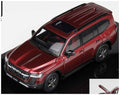 LCD Model 1:43 Scale Toyota LC300-GR Sport Red