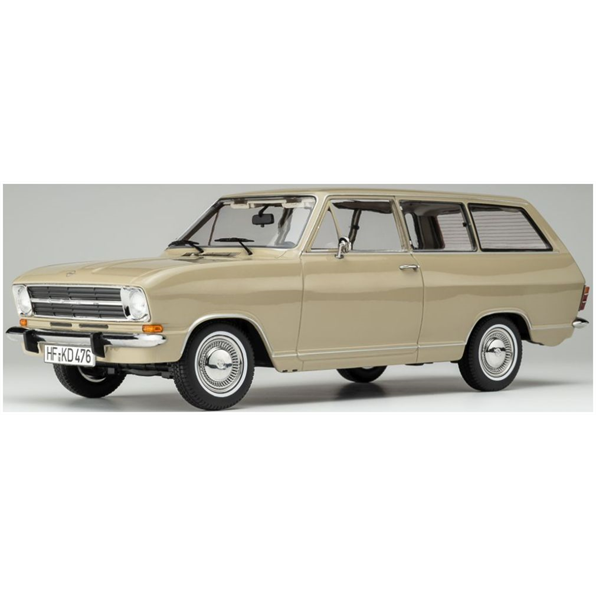 Touring Model Cars 1:18th Scale Opel Kadett B Caravan 1972 Sierra Beige Red Interior