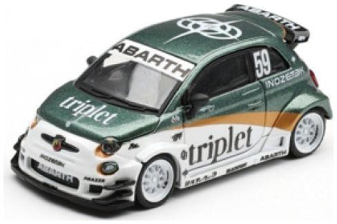 MiniGT 1:64th Scale Abarth 595 LB-Works TY Edition (RHD)